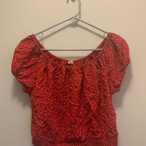 HOLLISTER OFF THE SHOULDER CROP TOP❤️ Size:L - Picture 2 of 3